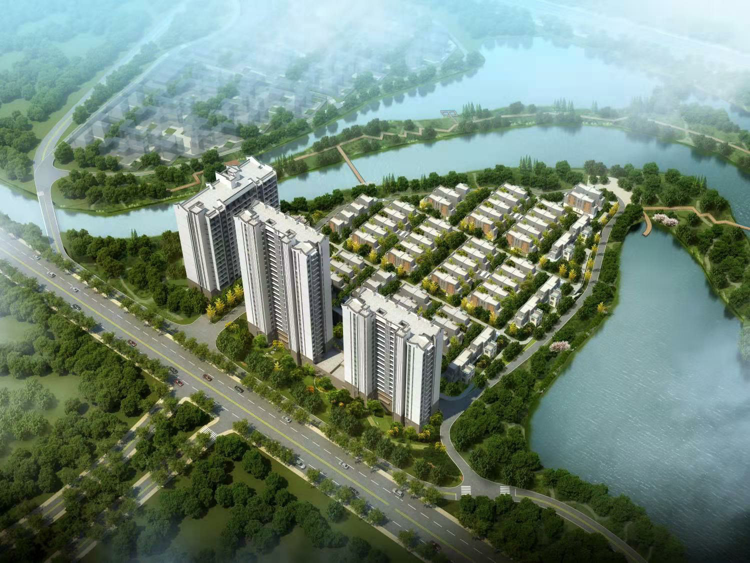 清遠(yuǎn)佛岡縣鶴鳴洲二期項目